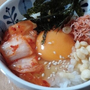 うちの贅沢卵かけご飯